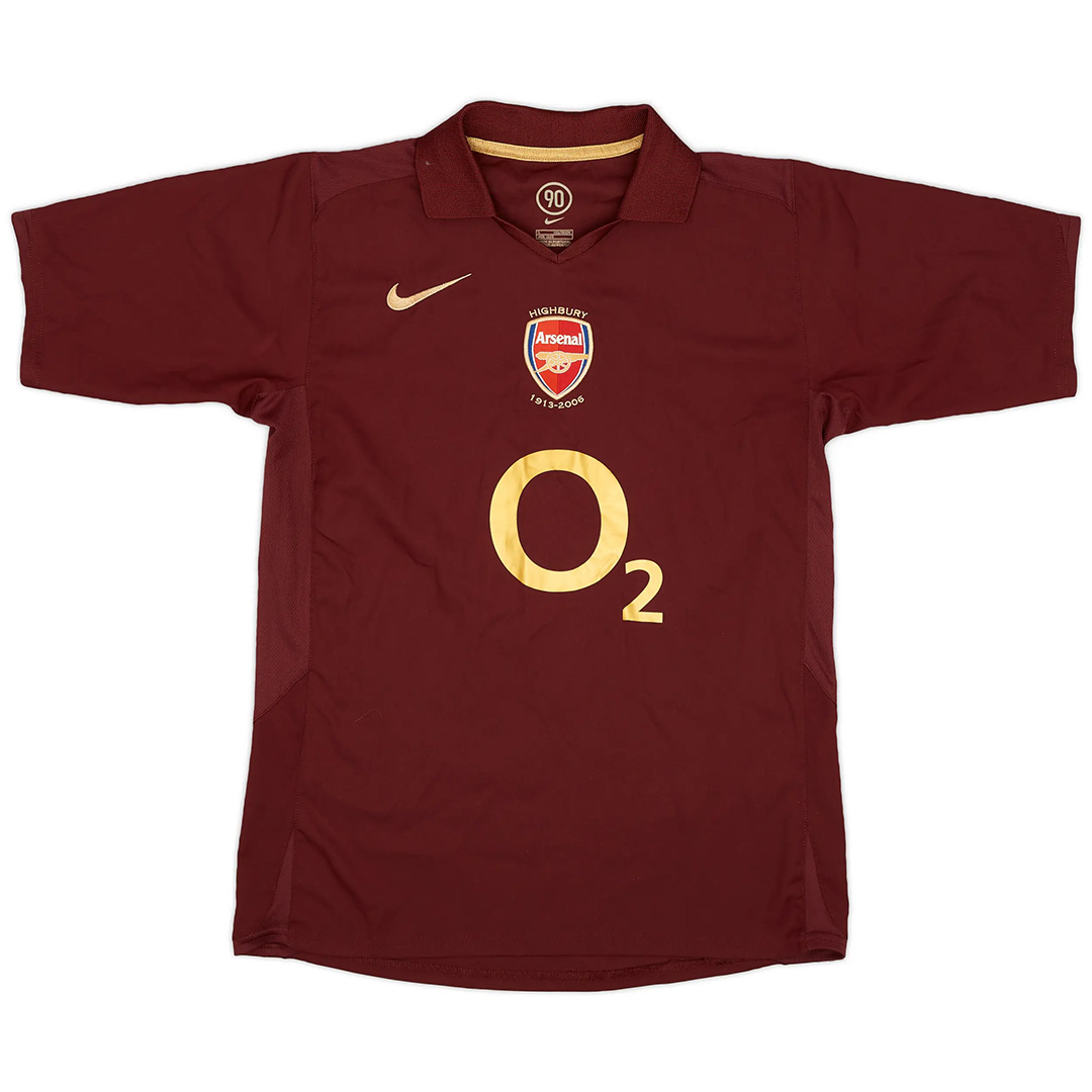 Retro Arsenal Jersey - Home 05/06 Season