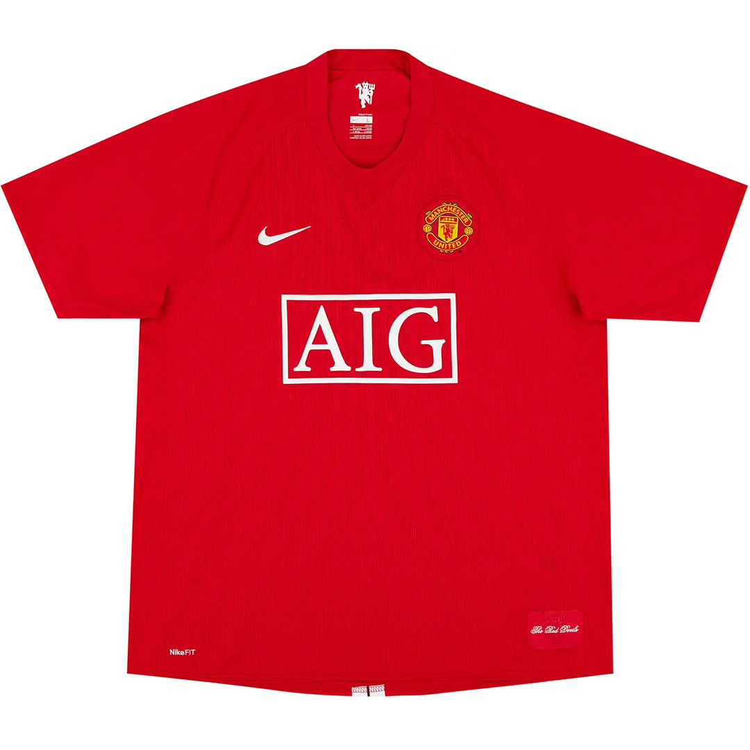Retro Manchester United Jersey - Home 07/08 Season