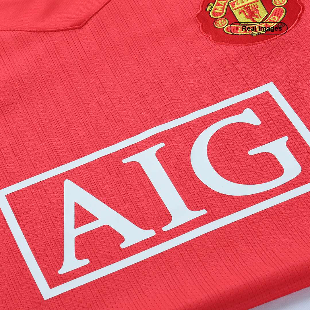Retro Manchester United Jersey - Home 07/08 Season
