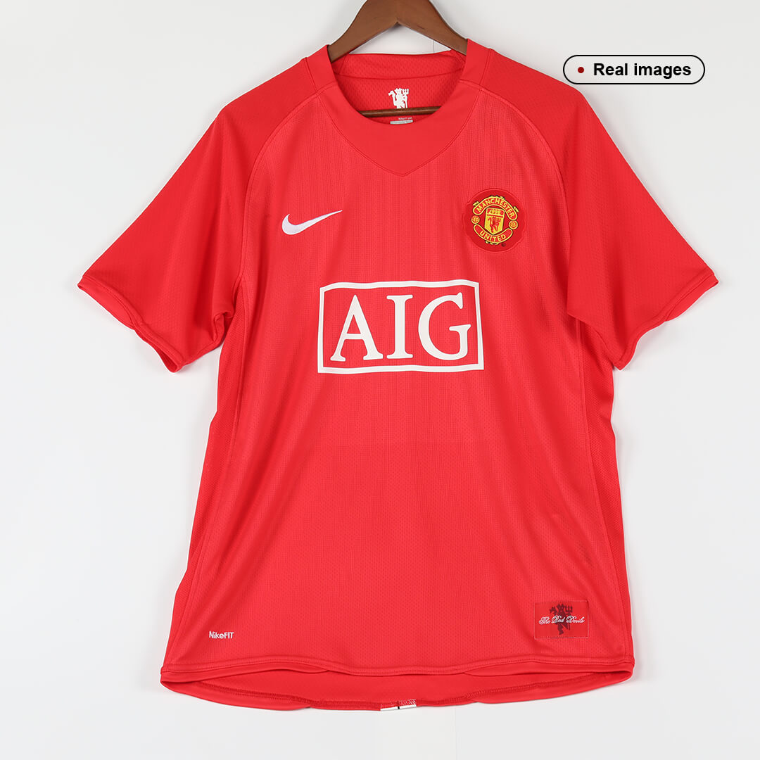 Retro Manchester United Jersey - Home 07/08 Season