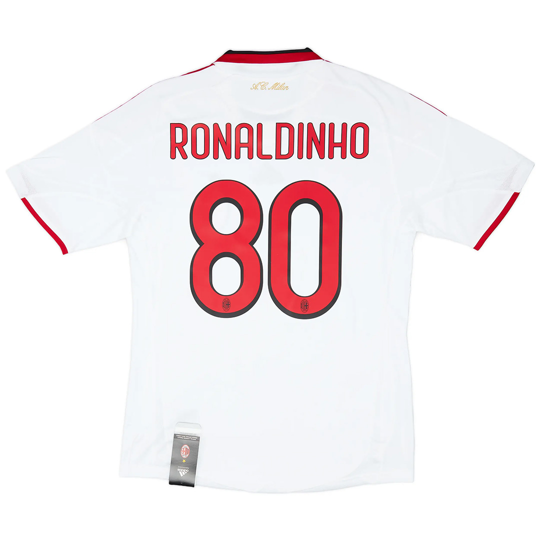 Retro AC Milan Ronaldinho Jersey - Away 09/10 Season