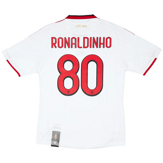 Retro AC Milan Ronaldinho Jersey - Away 09/10 Season